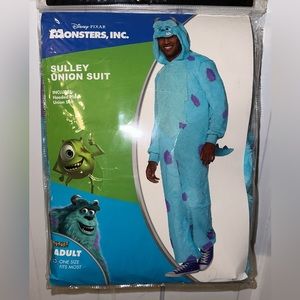 One size sulley monsters inc costume fits loose can fit up to 2x